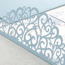 Wedding Invitations with Envelopes and RSVP