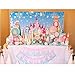 Allenjoy Winter Christmas Royal Pink Castle Bday Backdrop Ballet Girl Princess Happy Birthday Party Xmas Tree Gifts Table Wall Decor Banner Baby Shower Kids 7x5ft Photo Booth Background