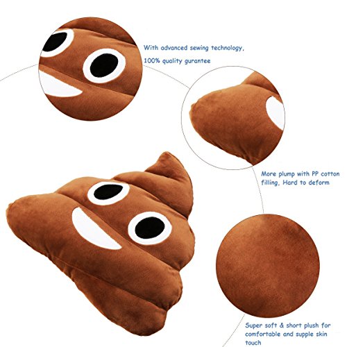 Emoji-Plush-Pillow-13-Stuffed-Poop-Cushion-Home-Birthday 