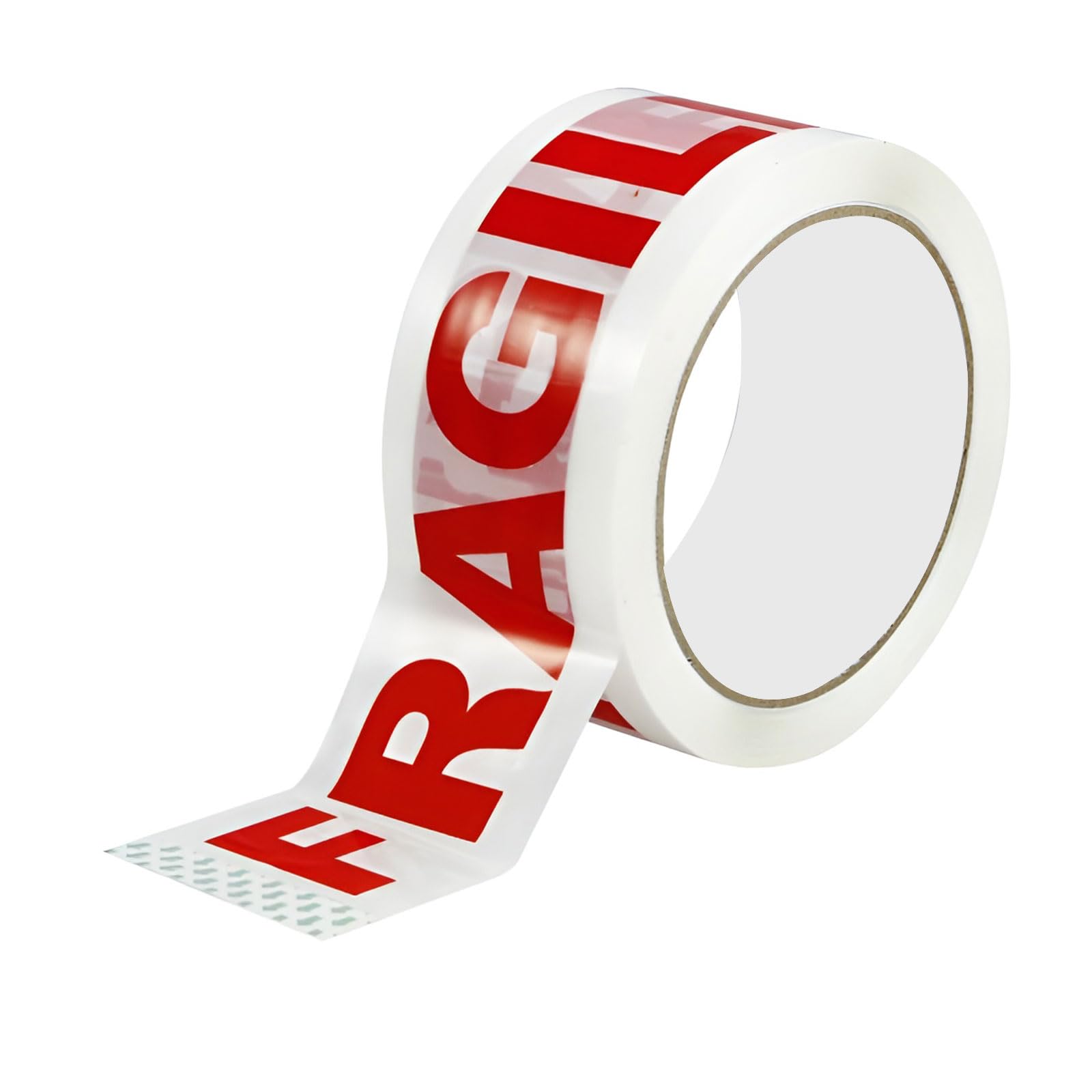 Fragile Strong Heavy Duty Packaging Tape - 3 Rolls (48MM x 66M) - Secure Sticky Sealing Tape for Parcel Boxes, Moving Boxes & Large Postal Bags - Ideal for Long Term Storage (3 rolls)