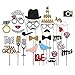 MODESTLUXURY Phtoto Booth Props, Assorted