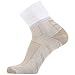 Copper Running Sport Socks - Perfect for Cycling, Jogging, Tennis, Walking (Copper White, Medium)
