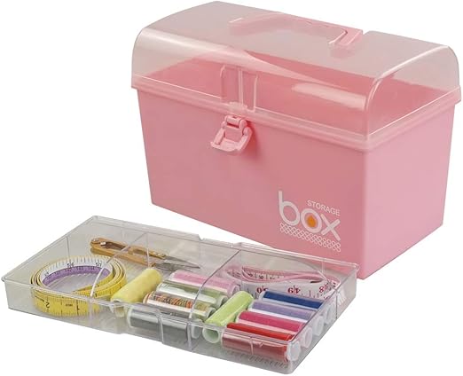 Rinboat Caja Botiquín Medicamentos de Plástico para Primeros Auxilios