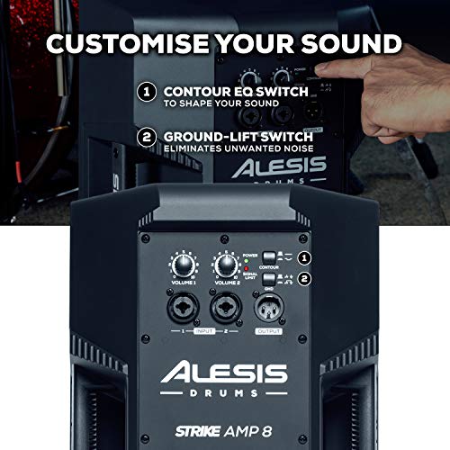 Alesis Strike Amp 8 2000Watt Drum Amplifier Speaker for Electronic