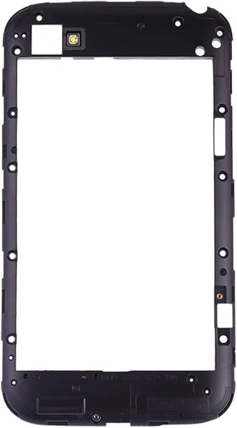 YGMOTO XGU AYSMG Back Plate Housing Camera Lens Panel for Blackberry Q20 Black Color Black