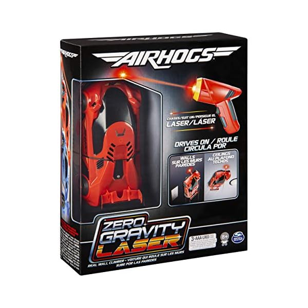 Air-Hogs-Zero-Gravity-Laser-Laser-Guided-Real-Wall-Climbing-Race-Car-Red Air Hogs, Zero Gravity Laser, Laser-Guided Real Wall-Climbing Race Car, Red