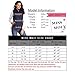 MISS MOLY Women Lightweight Quilted Padded Vest Stand Collar Zip Up Front Gilet Quilted,Blue,X-Large