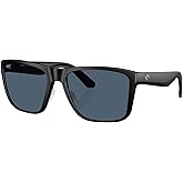 Costa Del Mar Sunglasses For Men - Los Alijos Mens Polarized Sunglasses - Fishing, Boating & Beach UV Protection Size 59 580P