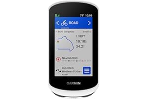 Garmin Edge® Explore 2, Easy-to-Use GPS Cycling Navigator, eBike Compatibility, Maps and Navigation, with Safety Features
