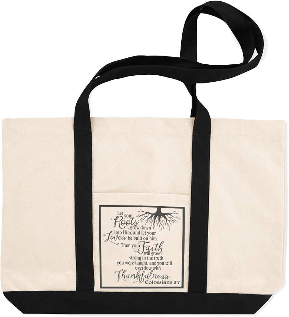 roots tote bag