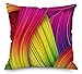 Geepro 18 inch Christmas Decorations Soft Pillow Cover Happy New Year Xmas Decorative Pillow Case (Colorful)