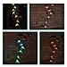 Solar Hummingbird Wind Chimes Outdoor, Color-Changing Led Decorative Light Charging by USB and Mobile Solar Power for Home/Yard/Pation/Garden