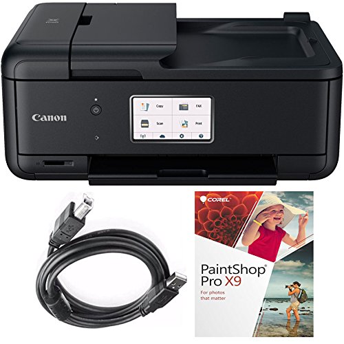 Canon PIXMA TR8520 (MX922 Relacement) Wireless Home Office All-in-One Printer (TR 8520, Paint Shop Kit)
