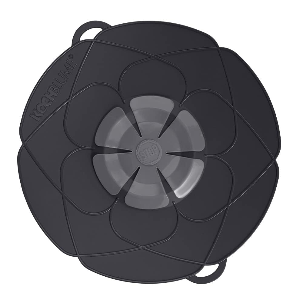 Kochblume Flower Lid M A 29x29x3 cm Black