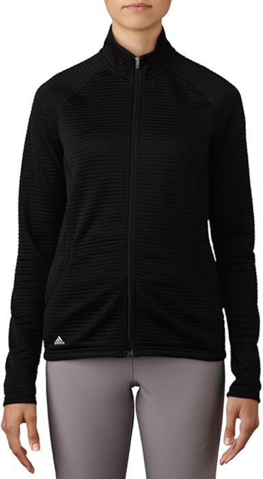 adidas women's essentials textured golf jacket
