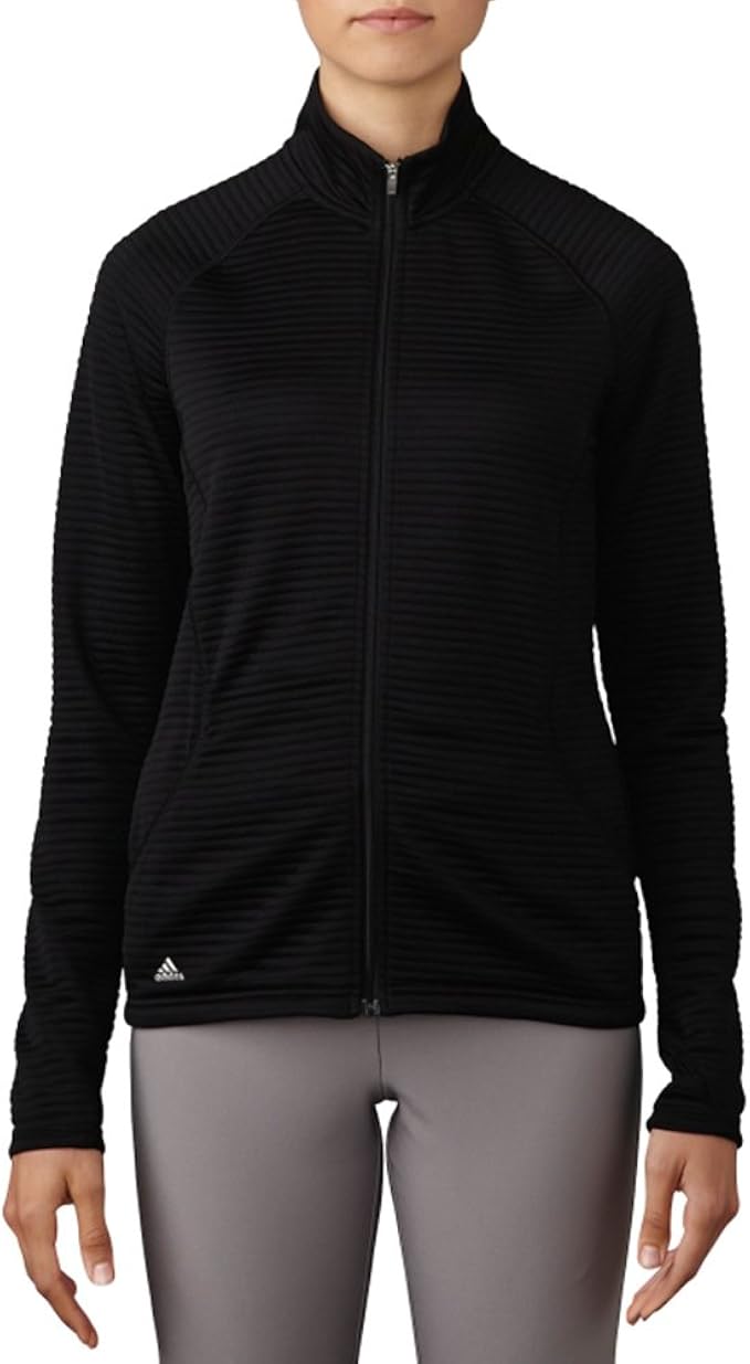 adidas women's essentials textured golf jacket