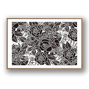 Framed Canvas Wall Art for Living Room, Bedroom Rose Flowers Canvas Prints for Modern Home Decoration Ready to Hang - 16"x24" inches