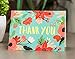 Sweetzer & Orange Floral Thank You Cards Bulk Box Set of 48 Blank Cards with Envelopes - Baby Shower Note Cards, Wedding Thank You Cards or Bridal Shower Thankyou Card - 4.25 x 5.75