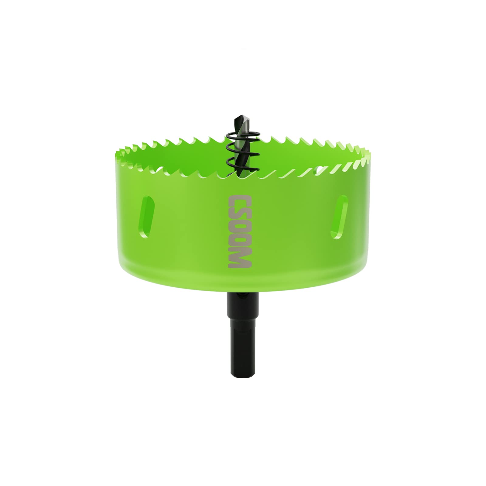 CSOOM Bi-Metal Hole Saw Drill Bit for Working in Plasterboard, Plastic, Wood, Metals, Thin Sheet Steel, High Performance Drilling Tool Size 105 mm