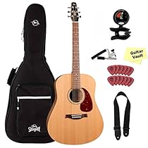 Seagull S6 Original Acoustic Guitar With Seagull Padded Gig Bag and Accessory Pack
