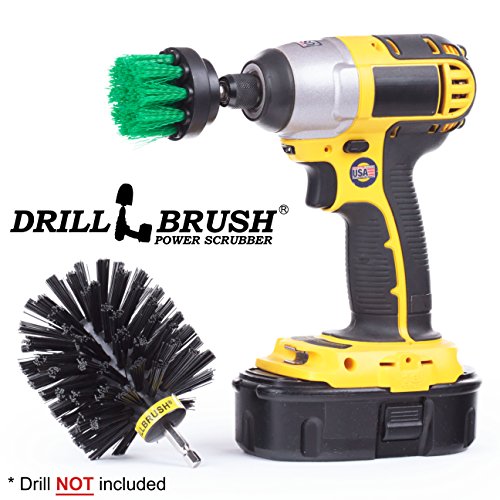 Cleaning Brush Attachment Accessory for Cordless Battery Drill