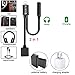 2 in 1 Lightning Adapter, ADTRIP 2 in 1 Lightning to 3.5 mm Headphone Jack Adapter iPhone 7 Adapter for iPhone 7 7 Plus
