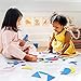 CENOVE Toddler Games Shapes Puzzle Educational Toys Montessori Toys for Toddlers Wooden Pattern Blocks Animals Jigsaw Puzzle Sorting and Stacking Games for Boys Girls Age 3+ Years Old