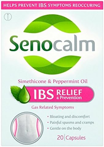 Senocalm IBS Relief Prevention 20 Tablets, Pack of 3, Total 60 Tablets