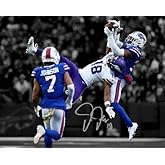 Ikonic Fotohaus Justin Jefferson Catch of the Century Signed Photo Autograph Print Wall Art Home Decor