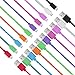 Micro USB Cord 10ft, Pofesun 10 Pack 10FT Nylon Braided High Speed USB 2.0 A Male to Micro B Sync and Charging Cables for Android, Samsung, Kindle, HTC, Nexus, Sony, Motorola, and More