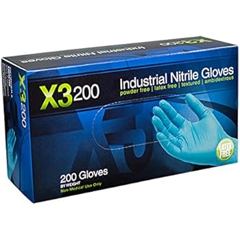 Amazon.com: Safeguard Nitrile Disposable Gloves, Powder