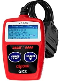 OBD2 Scanner CAN OBDII Code Reader - Scan Tool for Check Engine Light - Universal Diagnostic for Car, SUV, Truck and Van (MS309)