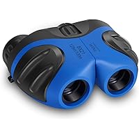 Binocular for Kids,mom&myaboys Compact Watreproof Binocular Teen Boy Birthday Presents Gifts Boys Toys 3-12,Best Gifts for 8 Year Old Boys(Blue)