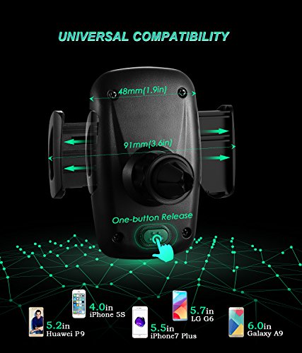 Mpow-Car-Phone-MountAir-Vent-Phone-Holder-for-Car-with-Adjustable-Car-Phone-Holder-for-iPhone-88Plus77Plus6s6Plus5S-Galaxy-S5S6S7S8-Google-Nexus-LG-Huawei-and-More