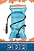 Hydration Water Bladder 3L/100 oz FDA,BPA-Free,Odorless, Leakproof ,Wide Opening,Top-Quality.Detachable Insulated Tube w/ Shutoff Valve.Soft Mouthpiece+Dust Cap+Preventor.For Cycling,Hiking,Camping