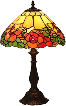 pantalla de lampara de mesa tiffany