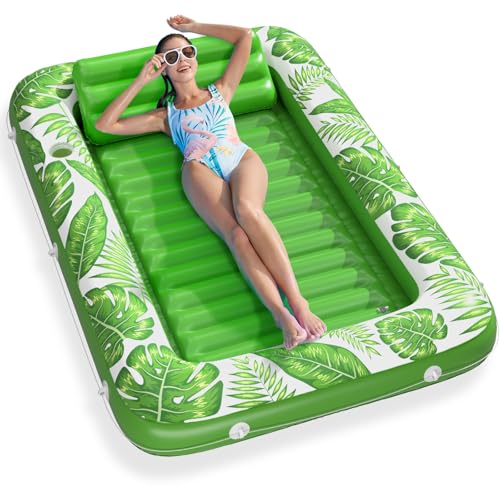 Inflatable Tanning Pool Lounger Float