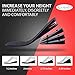 Height Increase Insoles, 2-Layer Orthotic Heel Shoe Lift kit with Air Cushion Elevator Shoe Insole Lifts Kits Inserts for Men & Women Taller Insoles 1.2