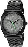 Nixon Men's 'Time Teller SW, Death Star' Quartz Stainless Steel Casual Watch, Color:Black (Model: A045SW-2383-00)