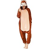 Flora Huxley Adult Onesie Animal Pajamas Halloween Cosplay