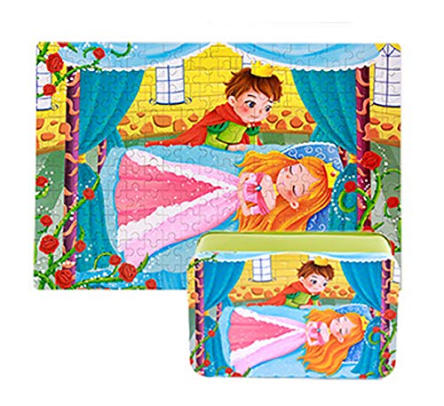 100/200 Pieces Kids Wooden Jigsaw Puzzle, Kids Educational Puzzles Toys to Develop Dexterity and Problem Solving, with a Storage Box - Thumbnail 5
