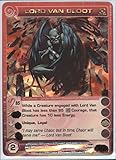LORD VAN BLOOT Chaotic Ultra Rare Foil Card MAX COURAGE STAT OF 85 Dawn of Perim