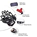 PetAZ Pets Dog Muzzle Silicone Rubber Breathable Adjustable for Chewing Biting Barking (Size4-3.5