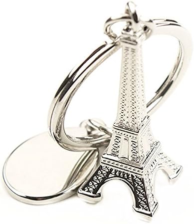 Eiffel Tower Key Chain Favors French Souvenir Paris Keyring