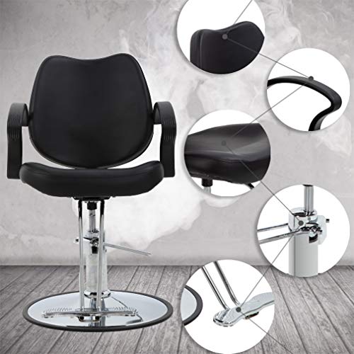 Hair Salon Chair Styling Heavy Duty Hydraulic Pump Barber Chair Beauty Shampoo Barbering Chair for Hair Stylist Women Man