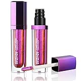 SYZYGY Liquid Lipstick, Duochrome Holographic Long Lasting Metallic Lip Color, Iridescent Glitter Lip Gloss (Phantom Assassin)