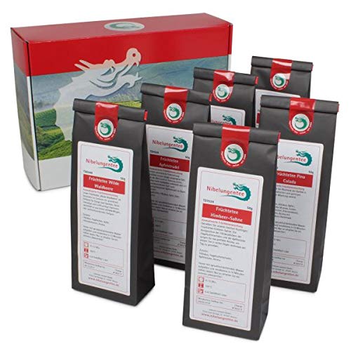 Nibelungentee Geschenkset Kräutertee (6 x 50g Tee)