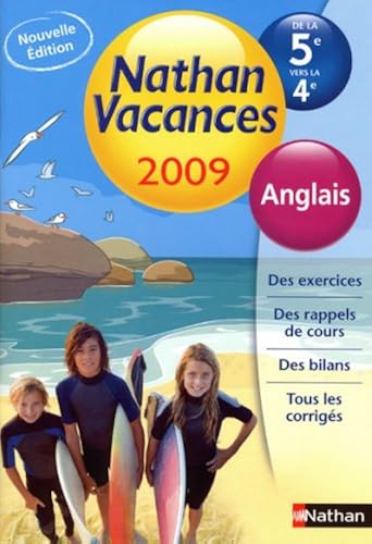 Download Anglais de la 5e vers la 4e Nathan vacances PDF