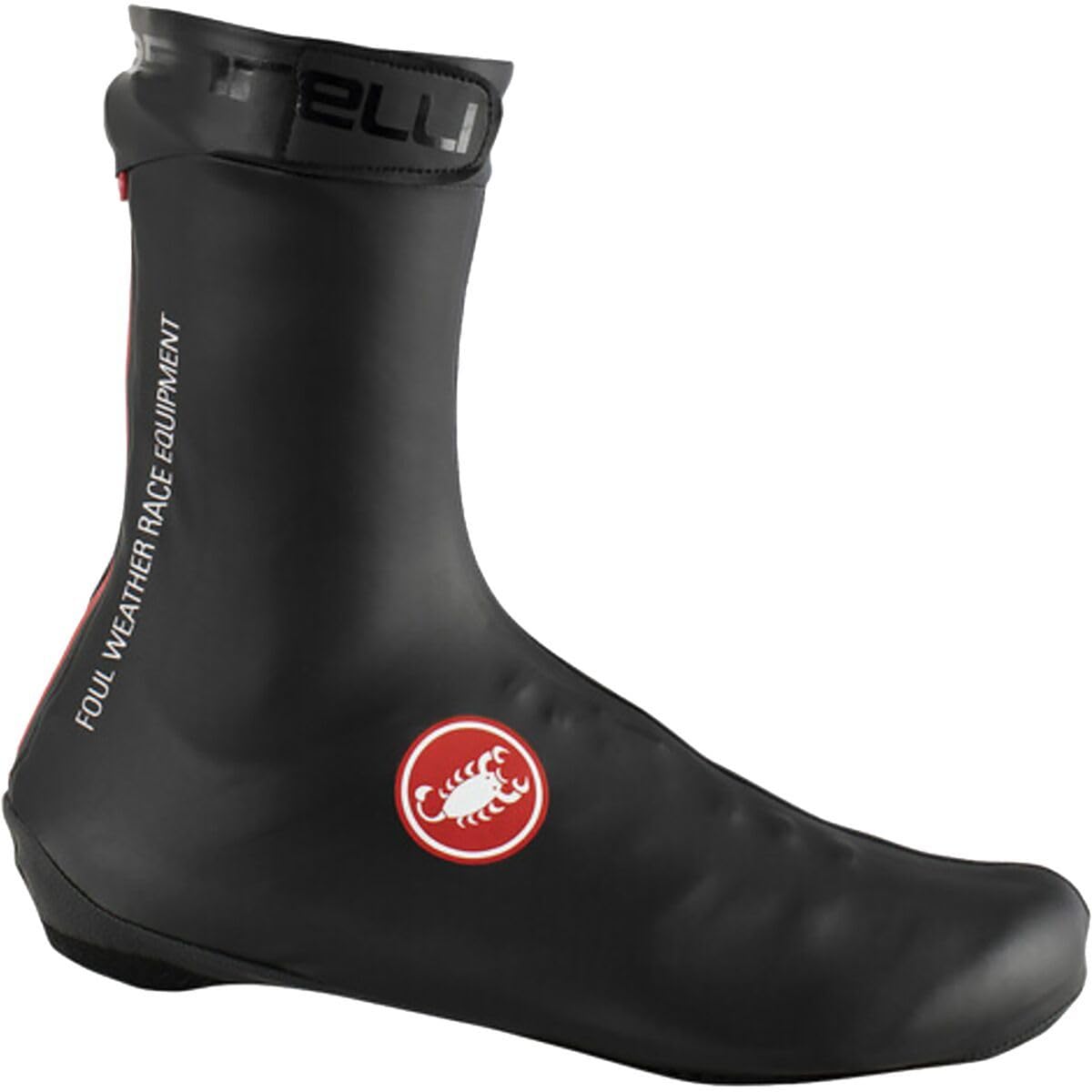 CASTELLI 4516539-010 PIOGGIA 3 SHOECOVER Shoe covers Men's BLACK Size XXL