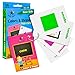 Star Right Colors and Shapes Flash Cards with Pictures, 36 Cards, with 1 Ring, for Ages Pre-K & K